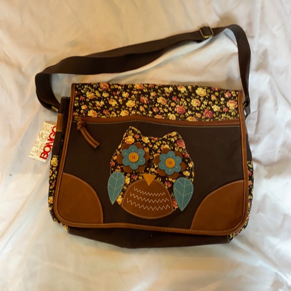 Owl messenger bag